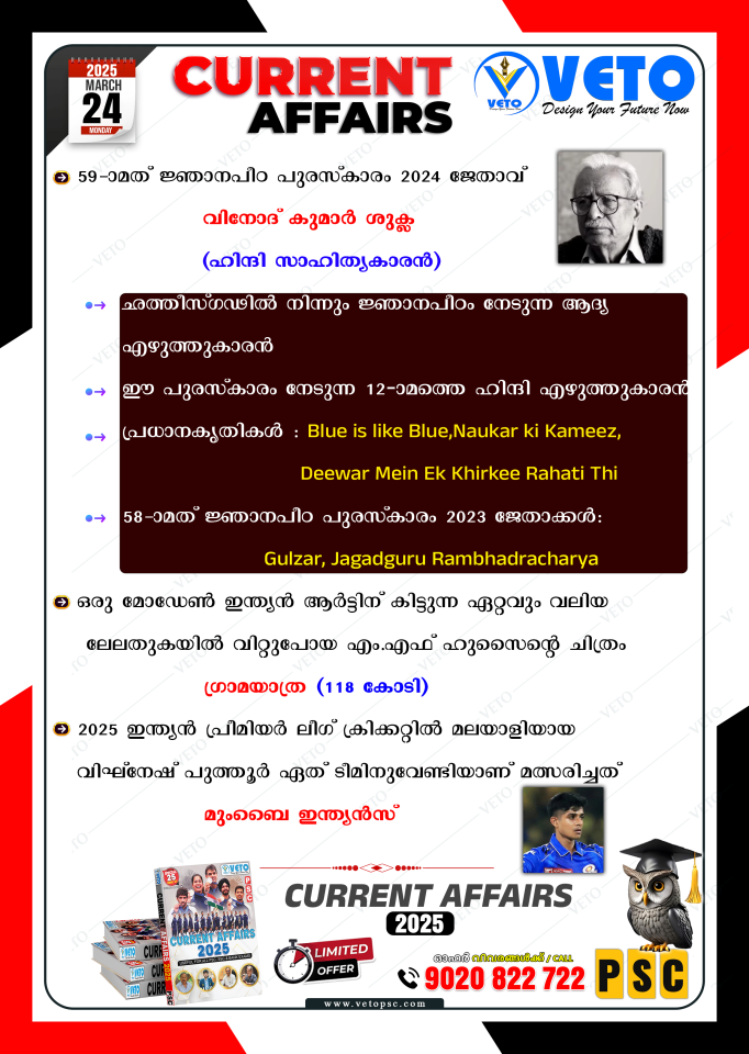 CURRENT AFFAIRS